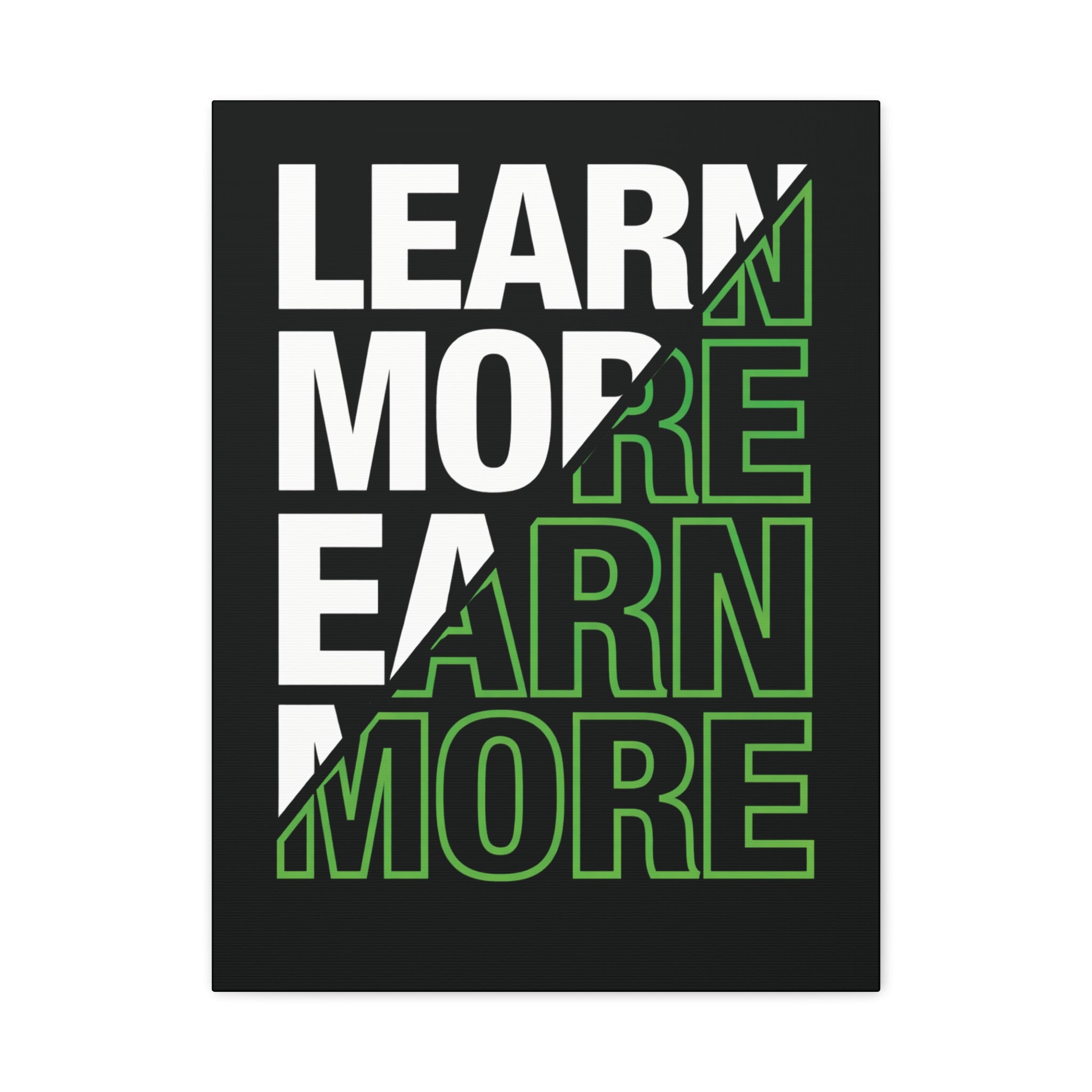 LEARN MORE EARN MORE